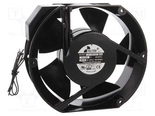 Ventilador: Ac, Transversal, 230vac, 172x150x55mm, 408m3/H, 55dba