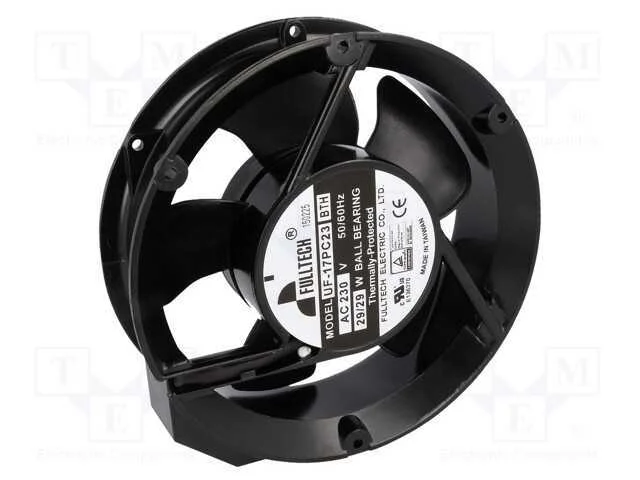 Ventilador: Ac, Transversal, 230vac, 172x51mm, 349m3/H, 50dba