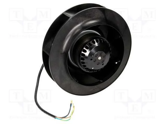 Ventilador: Ac, Radial, 230vac, 225x69mm, 852m3/H, 70dba, Esférico