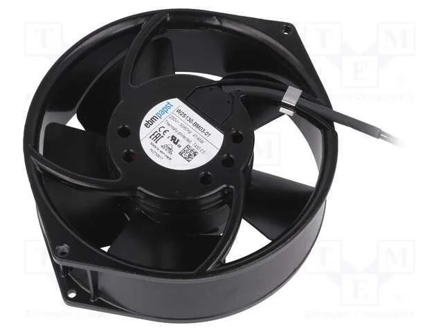 Ventilador: Ac, Transversal, 230vac, 150x55mm, 385m3/H, Esférico