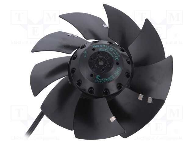 Ventilador: Ac, Transversal, 400vac, 197x62mm, 940m3/H, Esférico