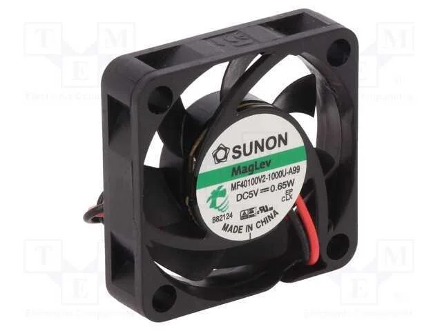 Ventilador: DC, transversal, 5VDC, 40x40x10mm, 11.