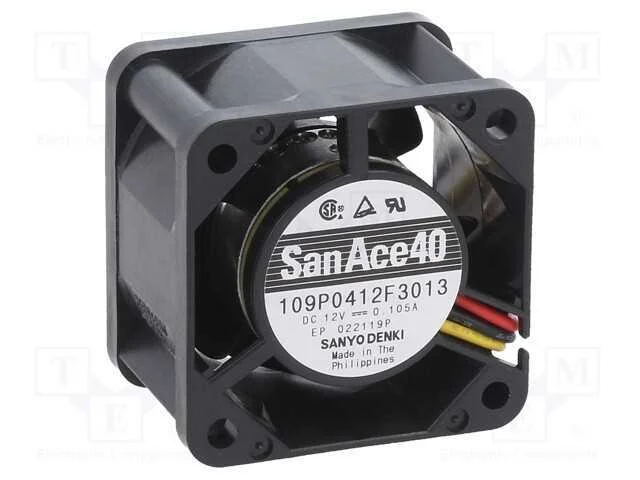 Ventilador: Dc, Transversal, 12vdc, 40x40x28mm, 14,64m3/H, 30dba
