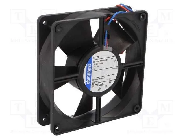 Ventilador: Dc, Transversal, 12vdc, 119x119x32mm, 168m3/H, 45dba