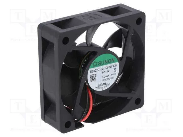 Ventilador: Dc, Transversal, 12vdc, 60x60x20mm, 28,54m3/H, 22dba