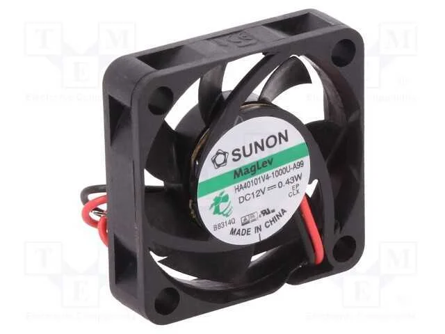 Ventilador: Dc, Transversal, 12vdc, 40x40x10mm, 9,13m3/H, 15,7dba