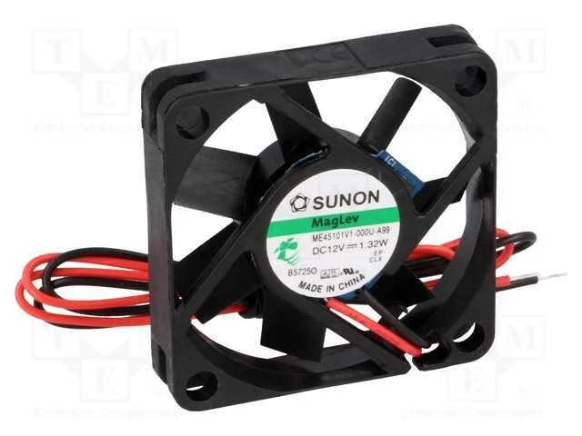 Ventilador: Dc, Transversal, 12vdc, 45x45x10mm, 19,9m3/H, 32,5dba