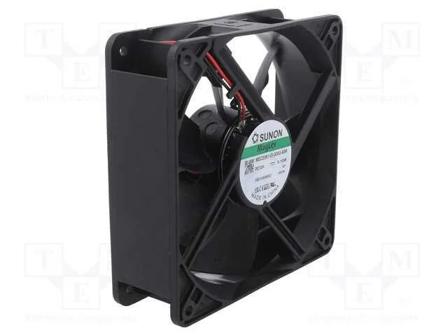 Ventilador: Dc, Transversal, 12vdc, 120x120x38mm, 197m3/H, 44dba