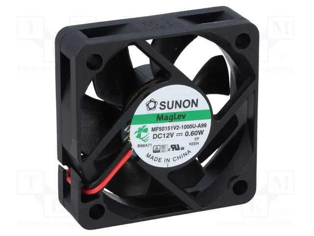 Ventilador: Dc, Transversal, 12vdc, 50x50x15mm, 21,97m3/H, 29dba