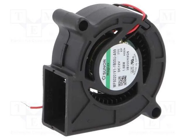 Ventilador: Dc, Blower, 12vdc, 50x50x20mm, 9,85m3/H, 34,8dba, Vapo