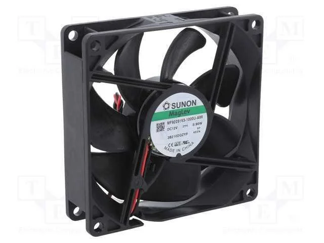 Ventilador: Dc, Transversal, 12vdc, 92x92x25mm, 67m3/H, 28dba, Vapo
