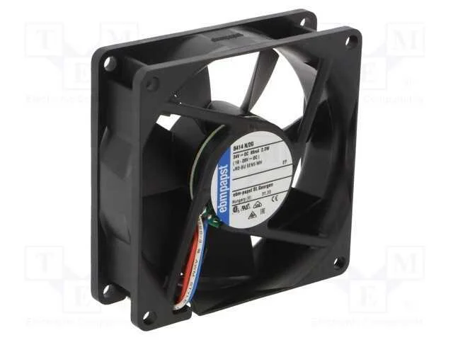 Ventilador: DC, transversal, 24VDC