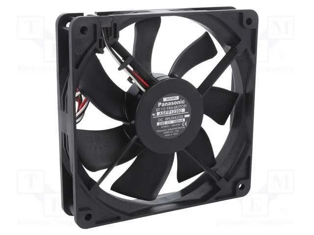 Ventilador: Dc, Transversal, 24vdc, 120x120x25mm,.