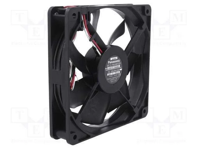 Ventilador: Dc, Transversal, 24vdc, 120x120x25mm,.