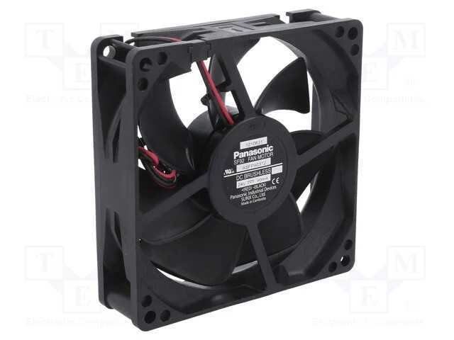 Ventilador: Dc, Transversal, 24vdc, 92x92x25mm, 7.
