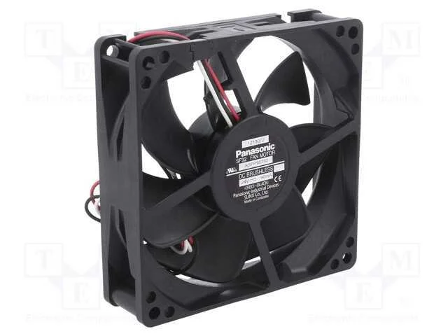 Ventilador: Dc, Transversal, 24vdc, 92x92x25mm, 7.