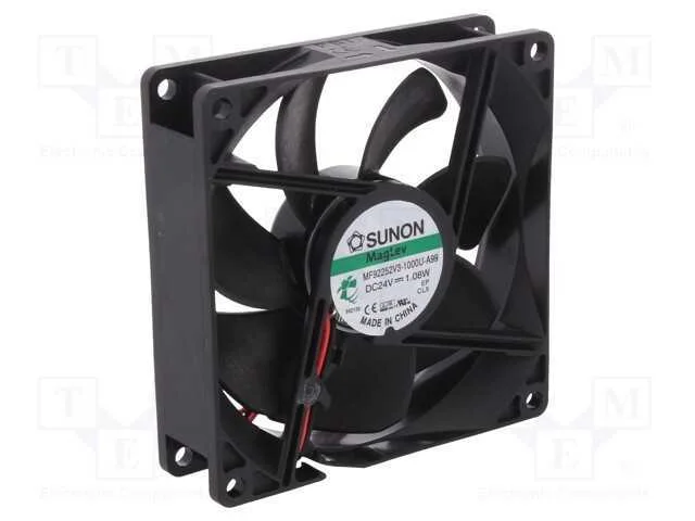 Ventilador: DC, transversal, 24VDC, 92x92x25mm, 6.