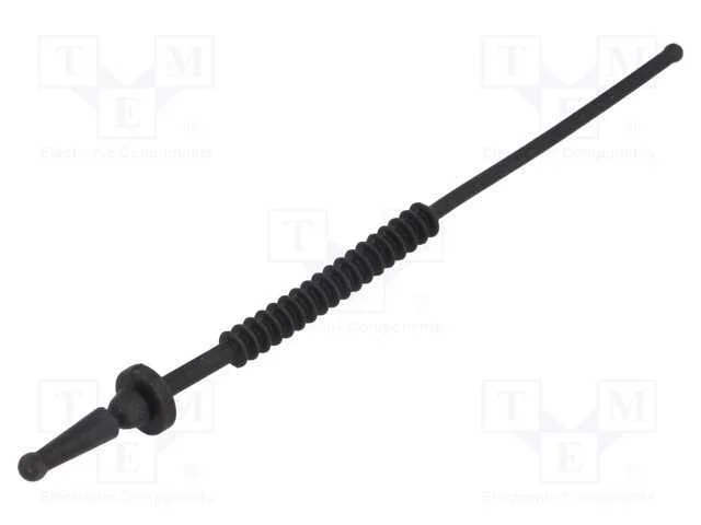 Conectores para Ventiladores e Capas, Aber.Mont: 4,5mm, Preta