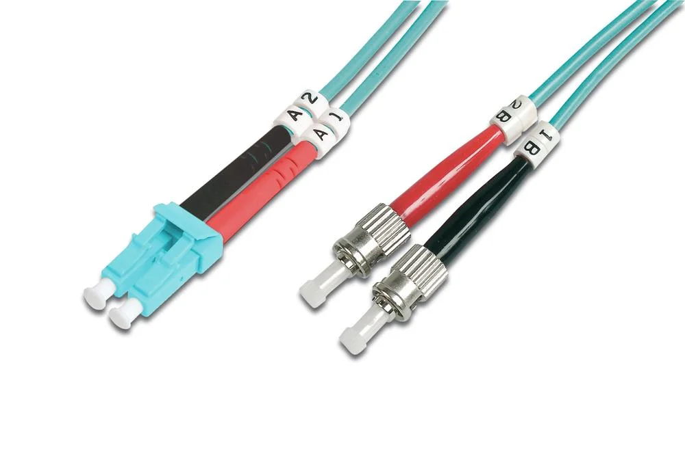 Digitus Lwl Patchkabel Lc -> St 2.00m  Multimode Duplex Om3