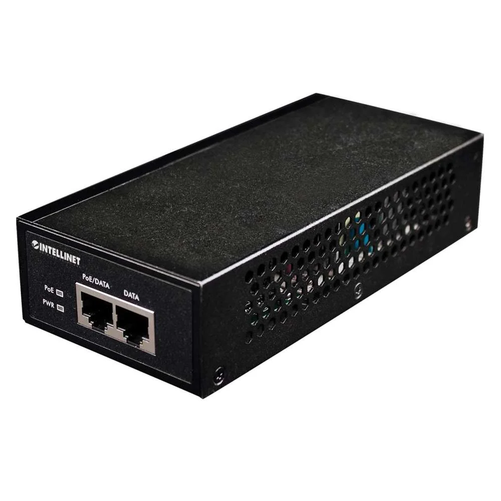 Intellinet Poe+ Injektor 1-Port Gigabit 30w  Schwarz