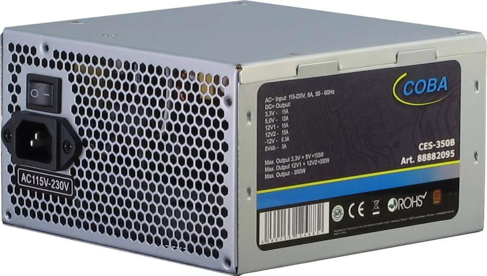 INTER-TECH COBA CES-350B FONTE DE ALIMENTAÇÃO 350.