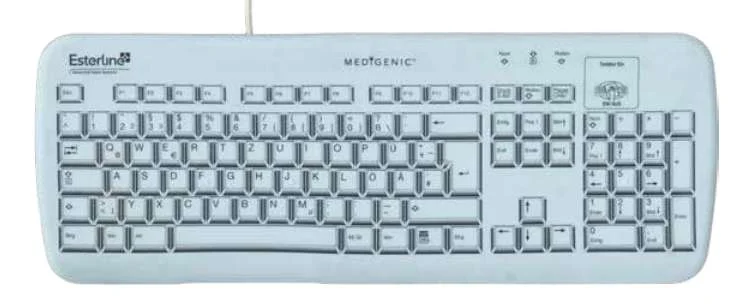 Medigenic Essential Teclado Usb + Ps/2 Alemão Bra.