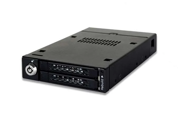 Backplane Icydock 2x6,3cm Satai-Iii In 1x3,5" Raid-Controlle
