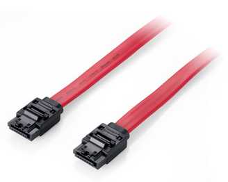 EQUIP 111901 CABO SATA 1 M SATA 7-PIN VERMELHO