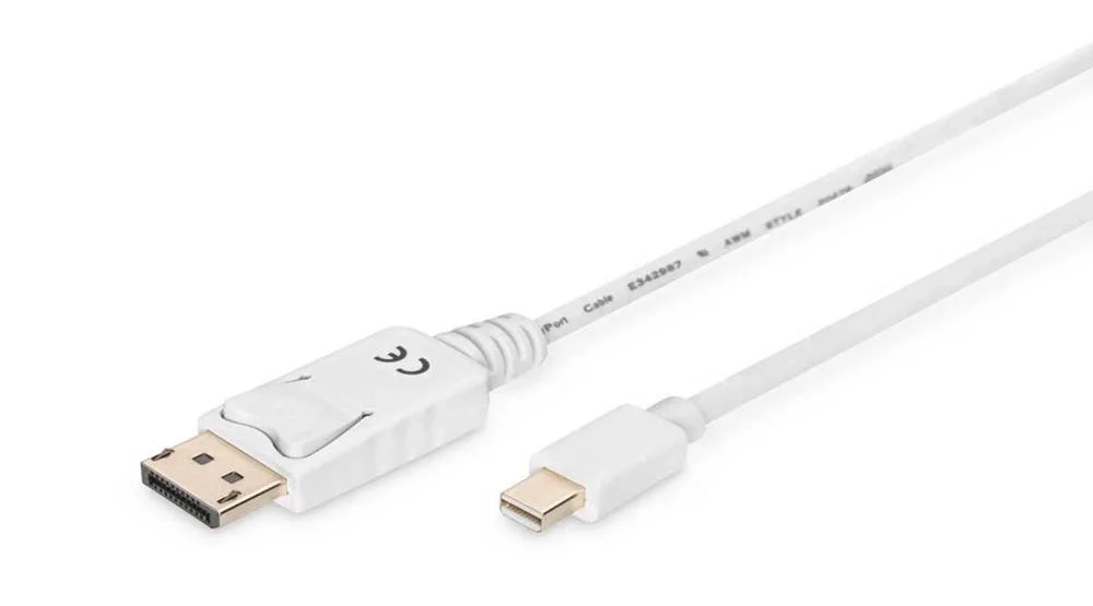 Digitus Displayportkabel Minidp -> Dport    St/St 8k 3m 1.2 Polybeutel