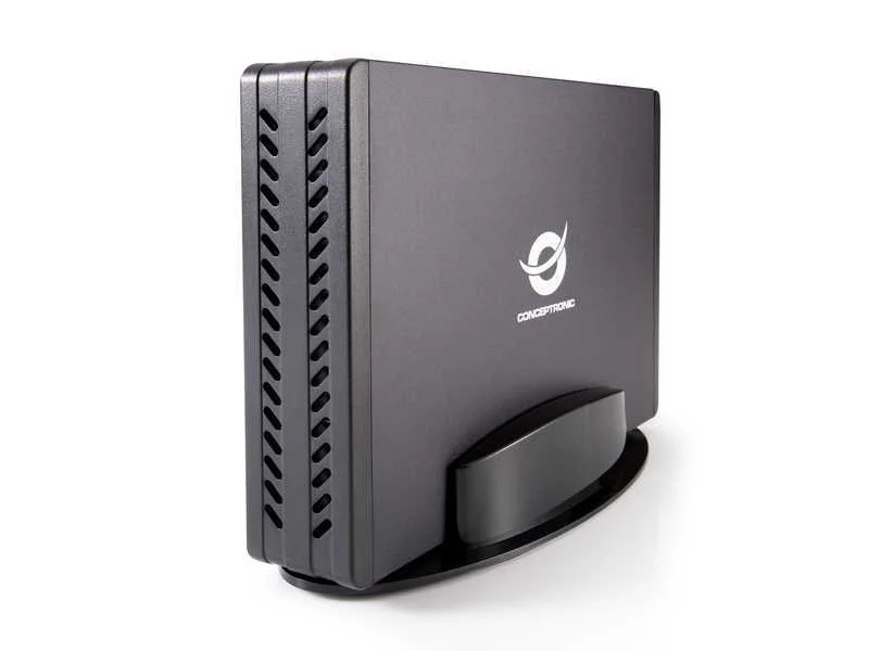 Conceptronic HDD Gehäuse 3.5" Usb2.0 Sata I-Iii      Schwarz