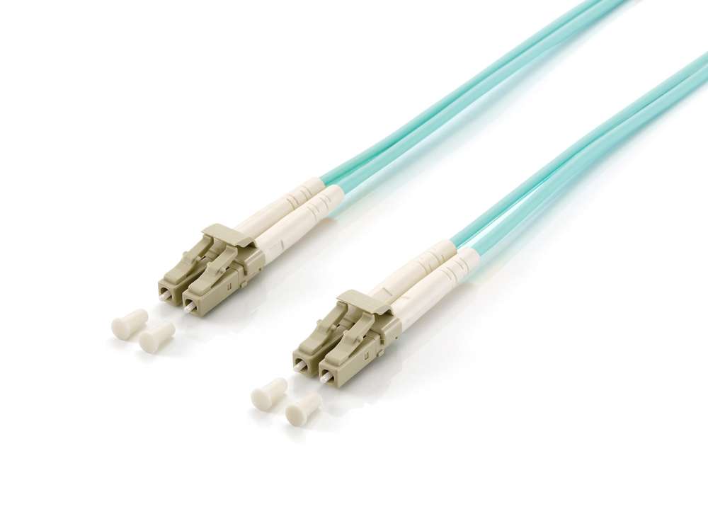 Equip Lwl Patchkabel Lc->lc 30.00m Multimode Duplex Om3 Turq Polybeutel