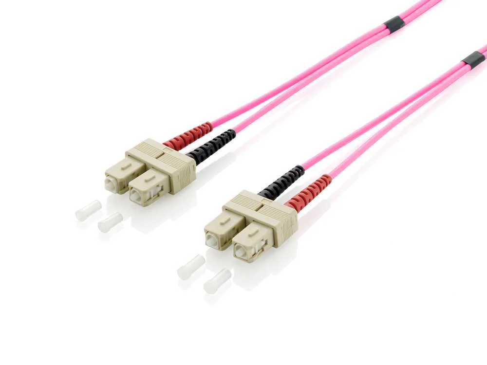 Equip Lwl Patchkabel Sc->sc 15.00m Multimode Duplex Om4   Vi Polybeutel