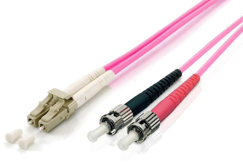 Equip Lwl Patchkabel Lc->st  0.50m Multimode Duplex Om4   Vi Polybeutel