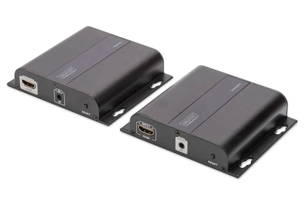 Digitus Extender Set Hdmi Ip Cat5/5e/6/7 Schwarz