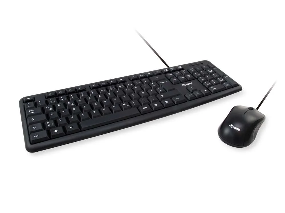 Equip 245203 Teclado Rato Incluído Usb Qwerty Ita.