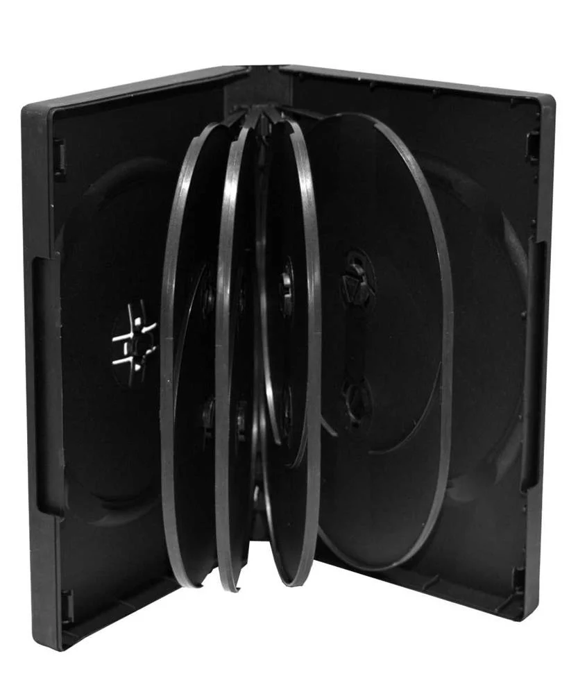 Mediarange Dvd-Leerhülle Für 10 Dics 33mm Schwarz 3pcs