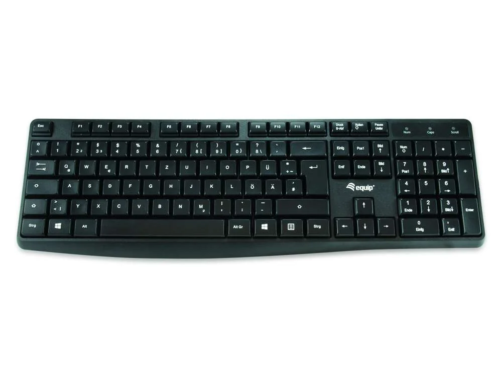 Equip 245211 Teclado Usb Qwerty Espanhol Preto