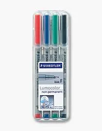 Staedtler Folienstift Lumocolor F Nonperm 4st
