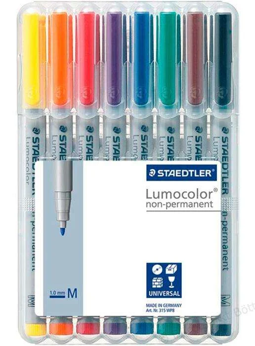 Staedtler 315 Wp8 Marcador 1 Unidade(S) Preto, Az.
