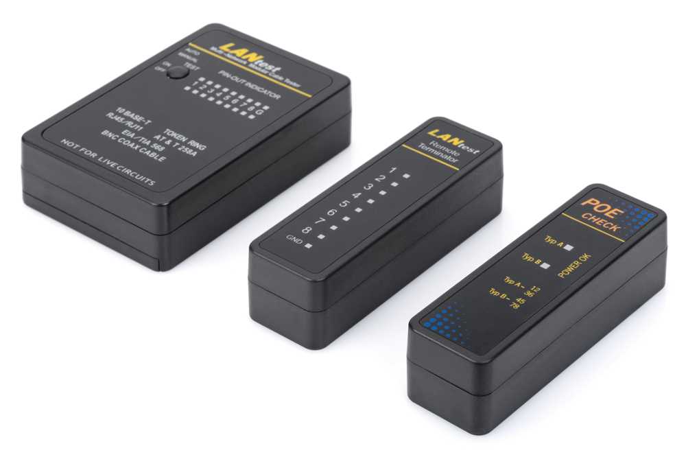 Digitus Netzwerk- Und Kommunikationskabel Tester Rj45 & Bnc