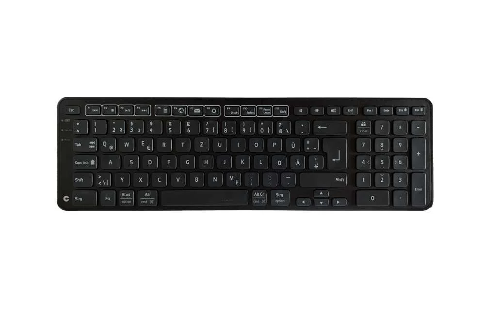 Contour New Balance Tastatur  Wireless De-Layout   Schwarz