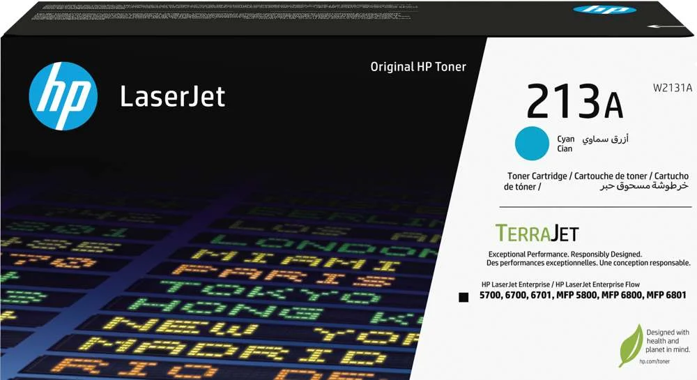 Hp Toner Cart. W2131a (213a) For Color Laserjet Enterprise Flow Mfp 6800 / Flow Mfp 6801 / Mfp 6800 