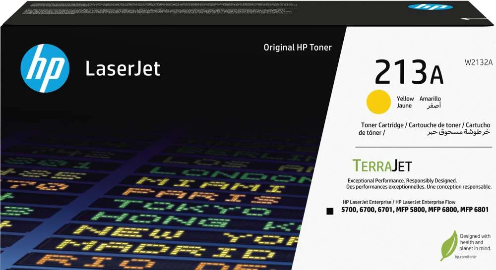 Hp Toner Cart. W2131a (213a) For Color Laserjet Enterprise Flow Mfp 6800 / Flow Mfp 6801 / Mfp 6800 