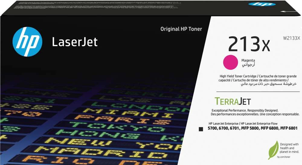 Hp Toner Cart. W2131a (213a) For Color Laserjet Enterprise Flow Mfp 6800 / Flow Mfp 6801 / Mfp 6800 