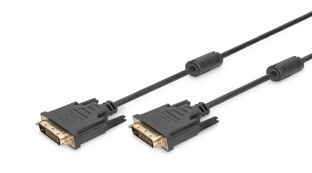 Digitus Dvi Anschlusskabel, Dvi(24+1) St/St, 3.0m, Schwarz