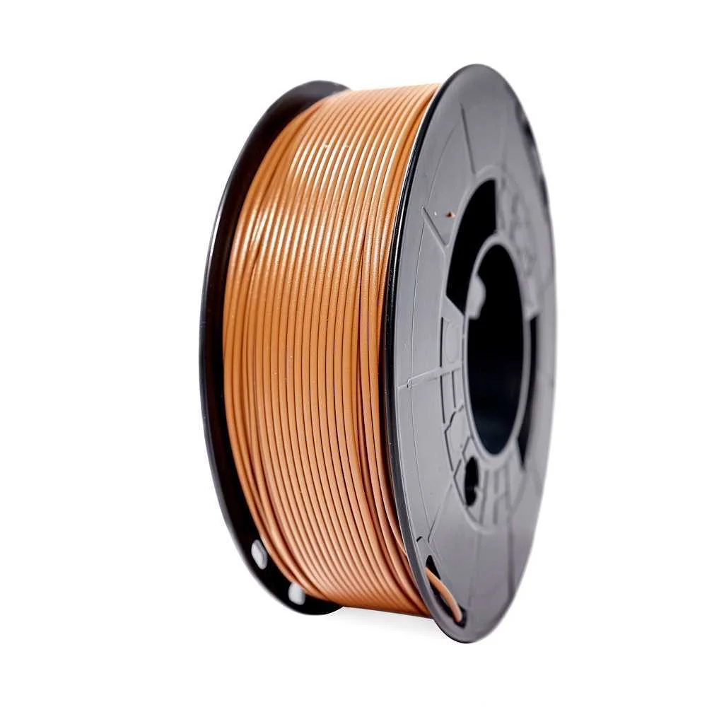 Filamento de Impressão 3d em Pla 1,75mm Bobina 1kg Bronze