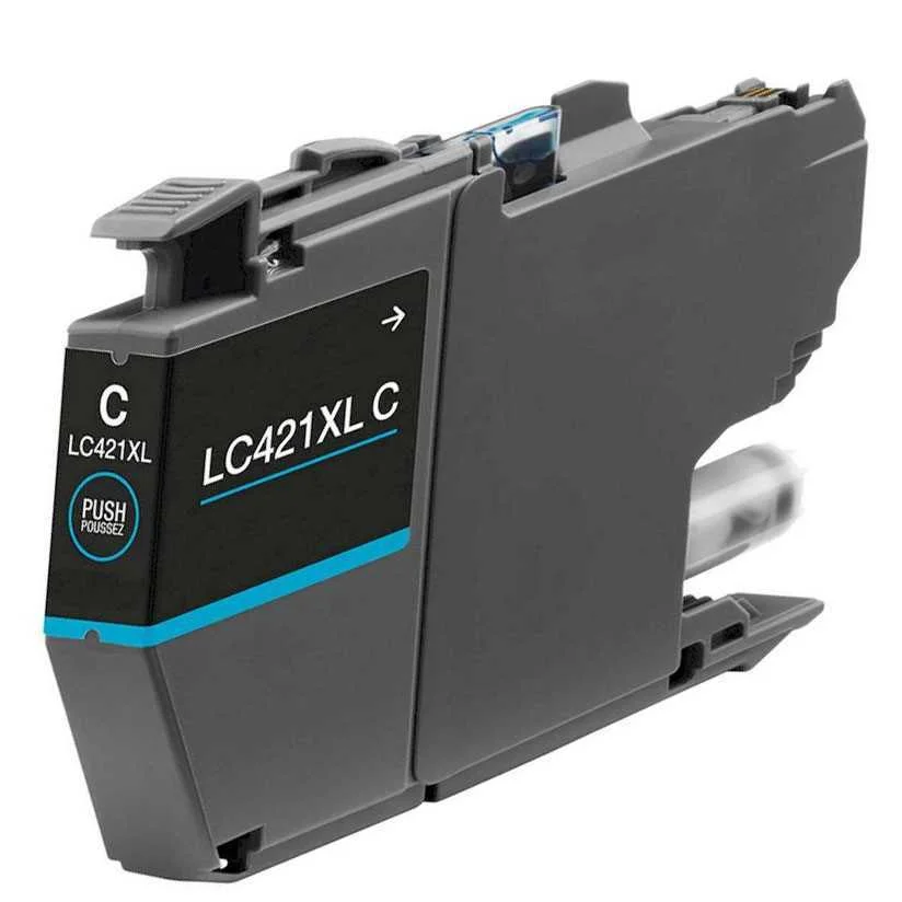 Tinteiro Brother Compatível Lc421 Xl Azul