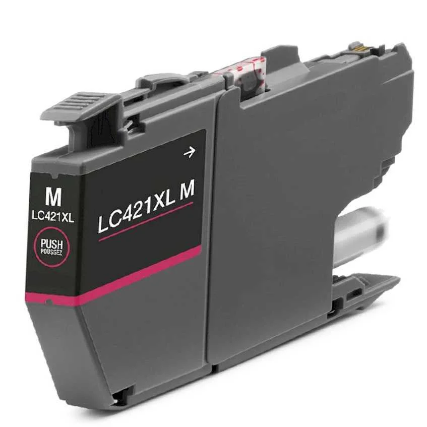 Tinteiro Brother Compatível Lc421 Xl Magenta