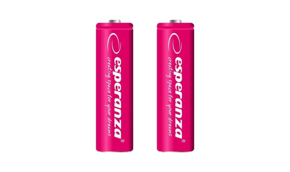 PILHAS RECARREGÁVEIS ESPERANZA Ni-MH AAA 1000MAH 2