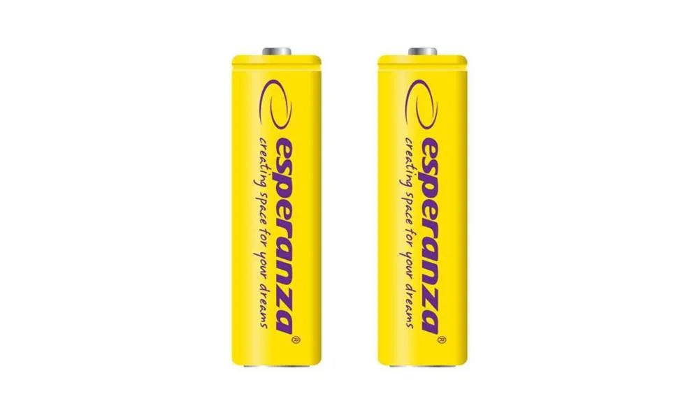 PILHAS RECARREGÁVEIS ESPERANZA Ni-MH AAA 1000MAH 2